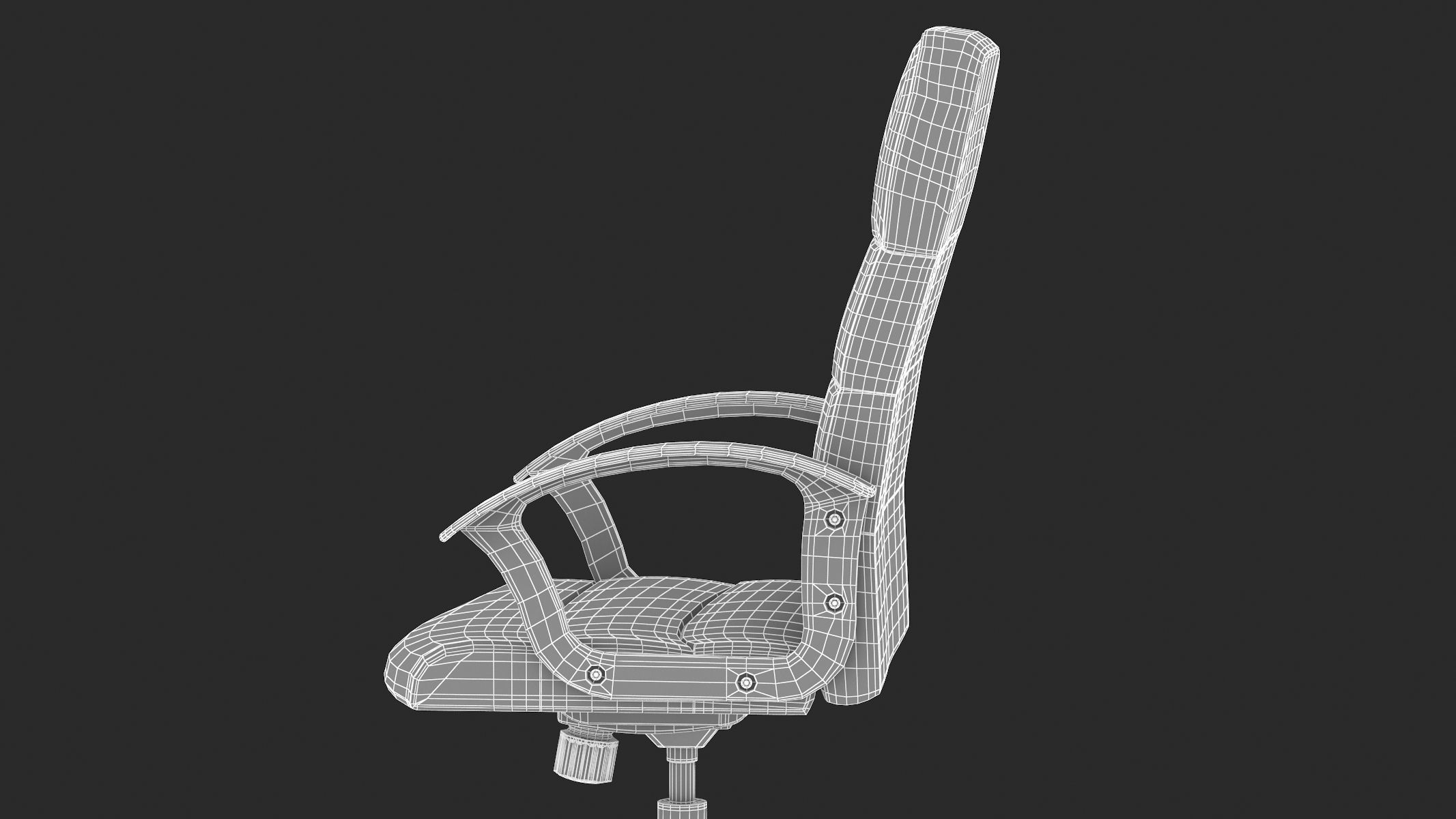 RENBERGET Chair 3D model_37