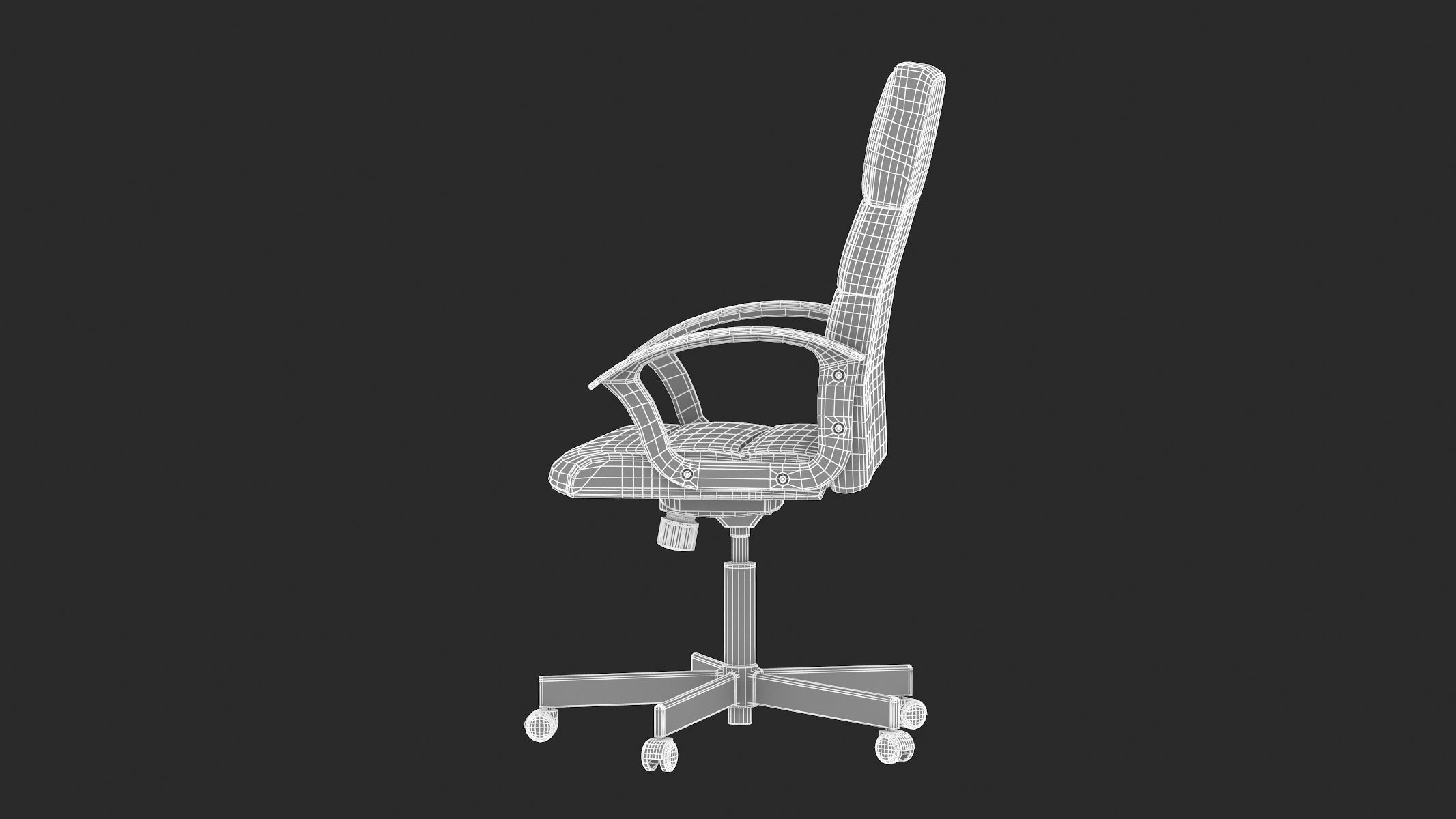 RENBERGET Chair 3D model_27
