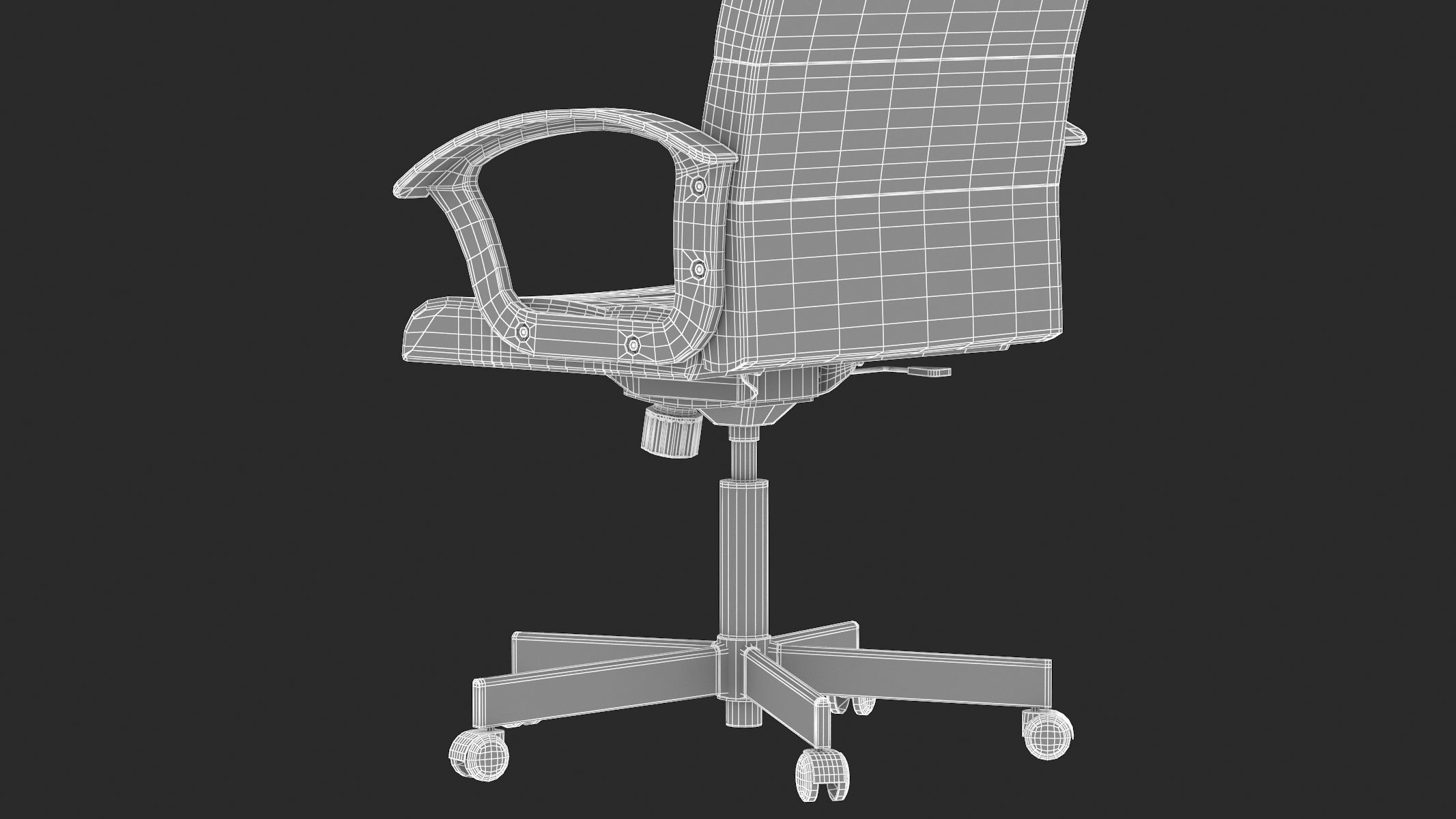 RENBERGET Chair 3D model_36