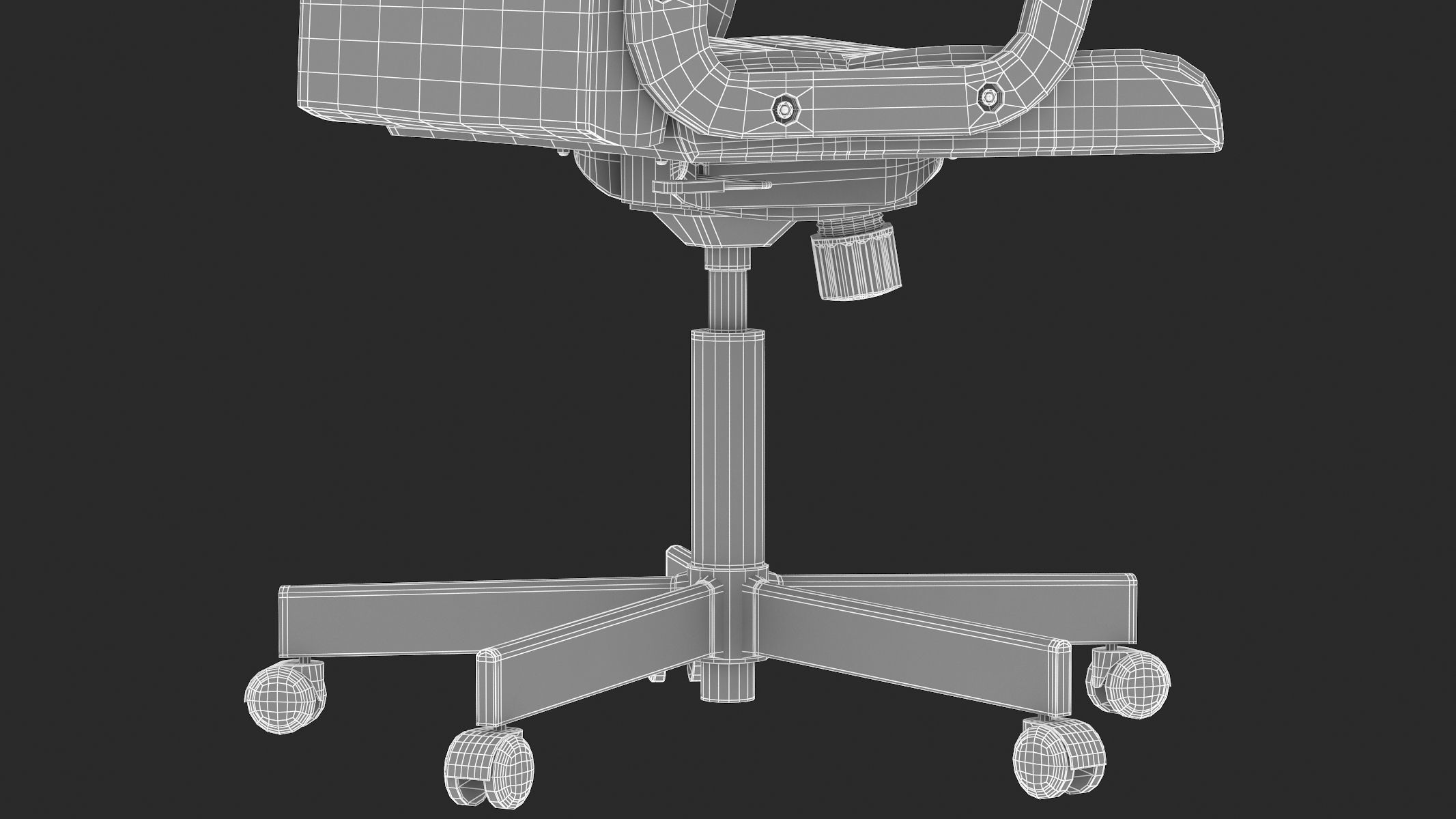 RENBERGET Chair 3D model_33