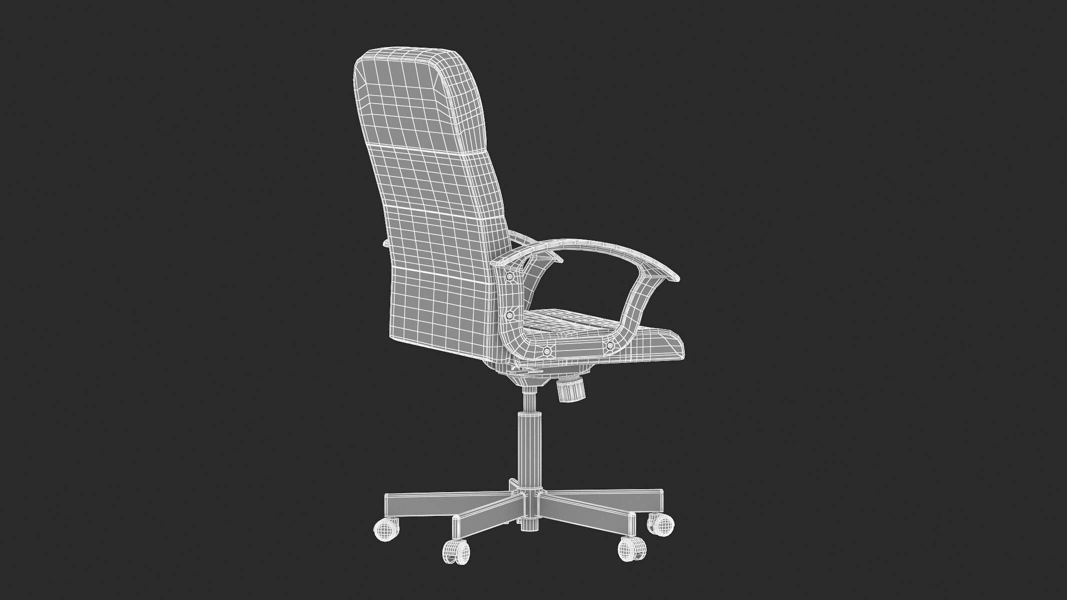 RENBERGET Chair 3D model_23