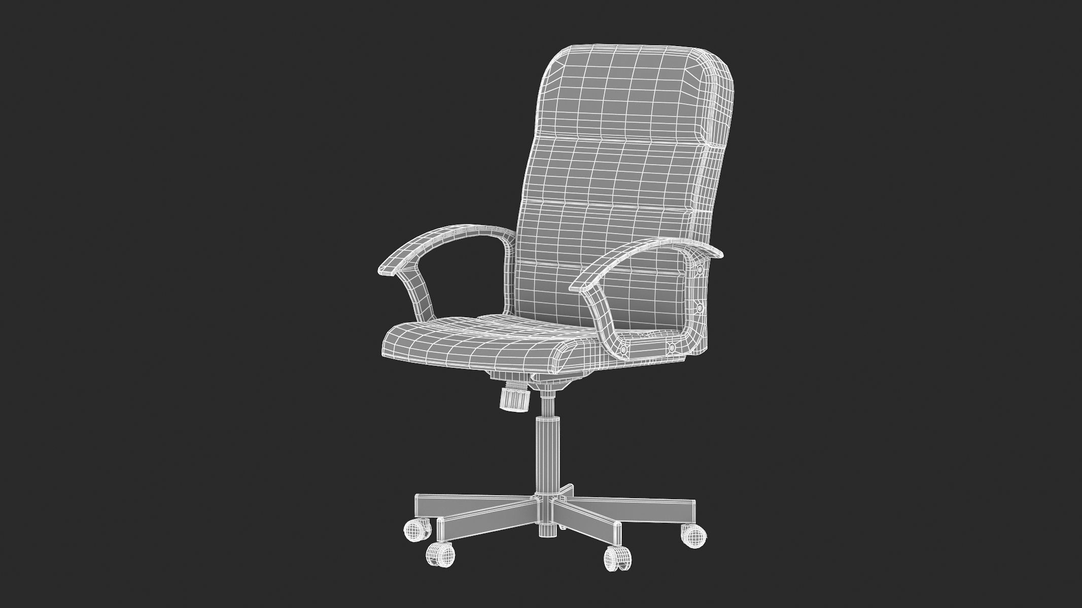 RENBERGET Chair 3D model_28