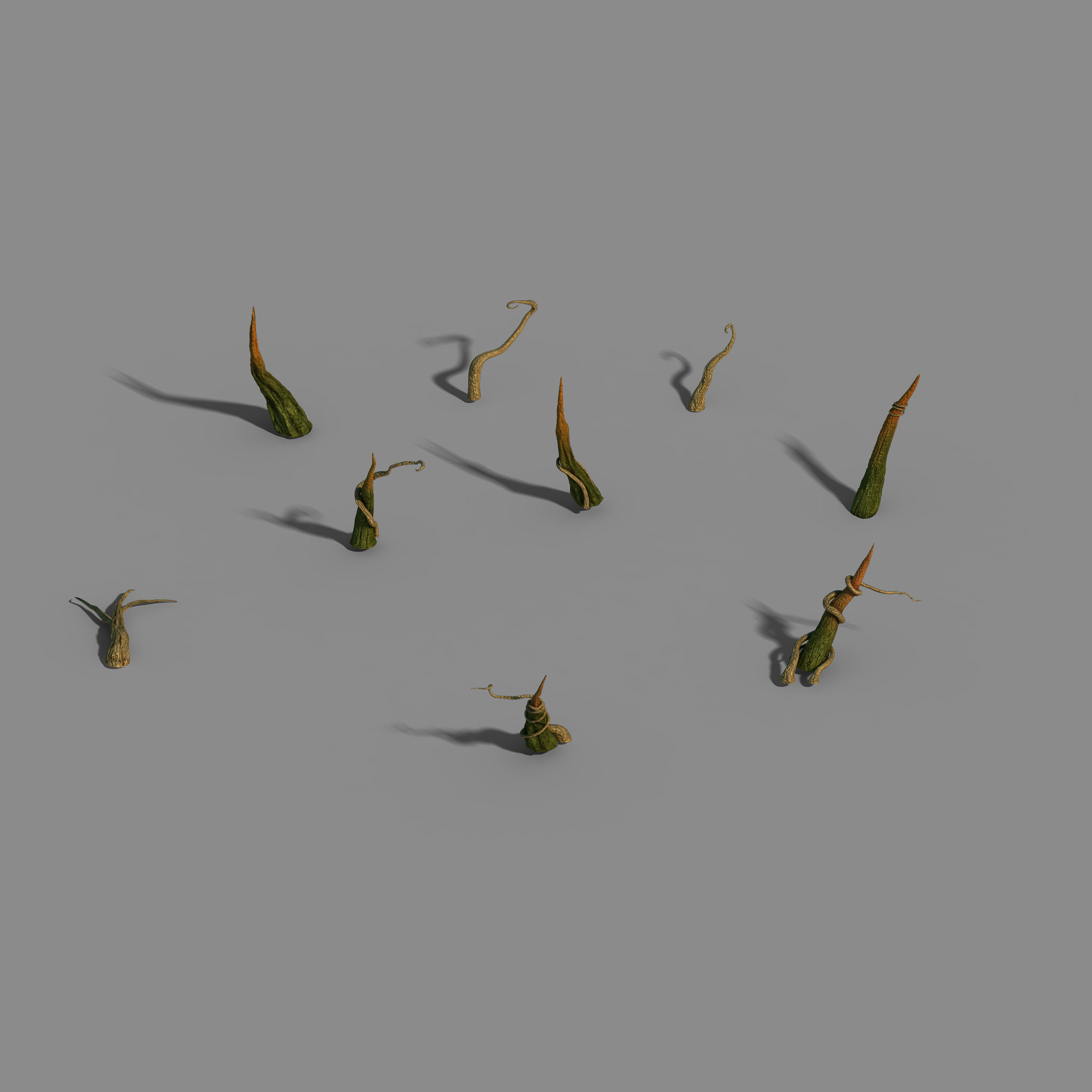 Death swamp - vines 112 3D model_4