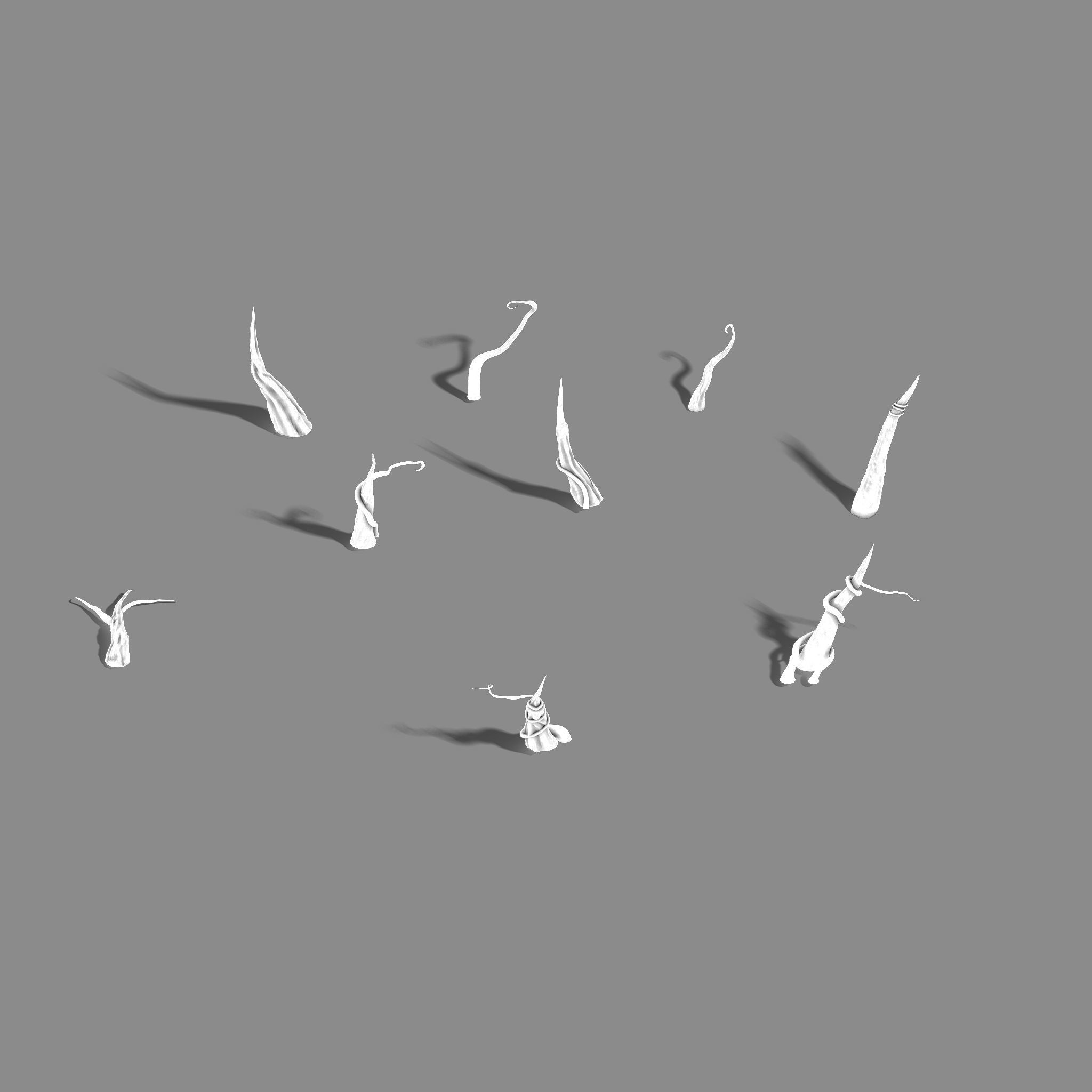 Death swamp - vines 112 3D model_5