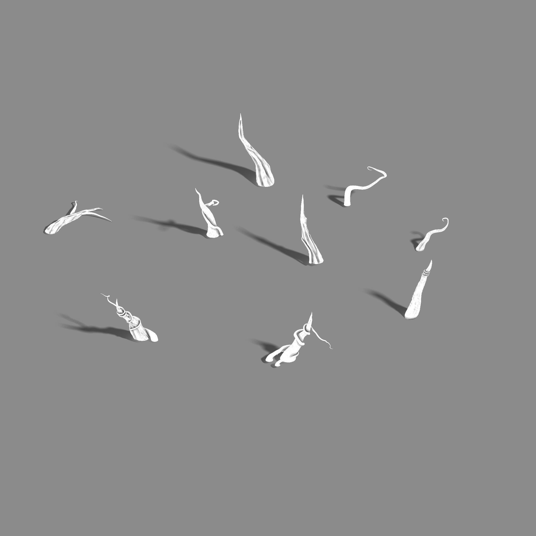 Death swamp - vines 112 3D model_3