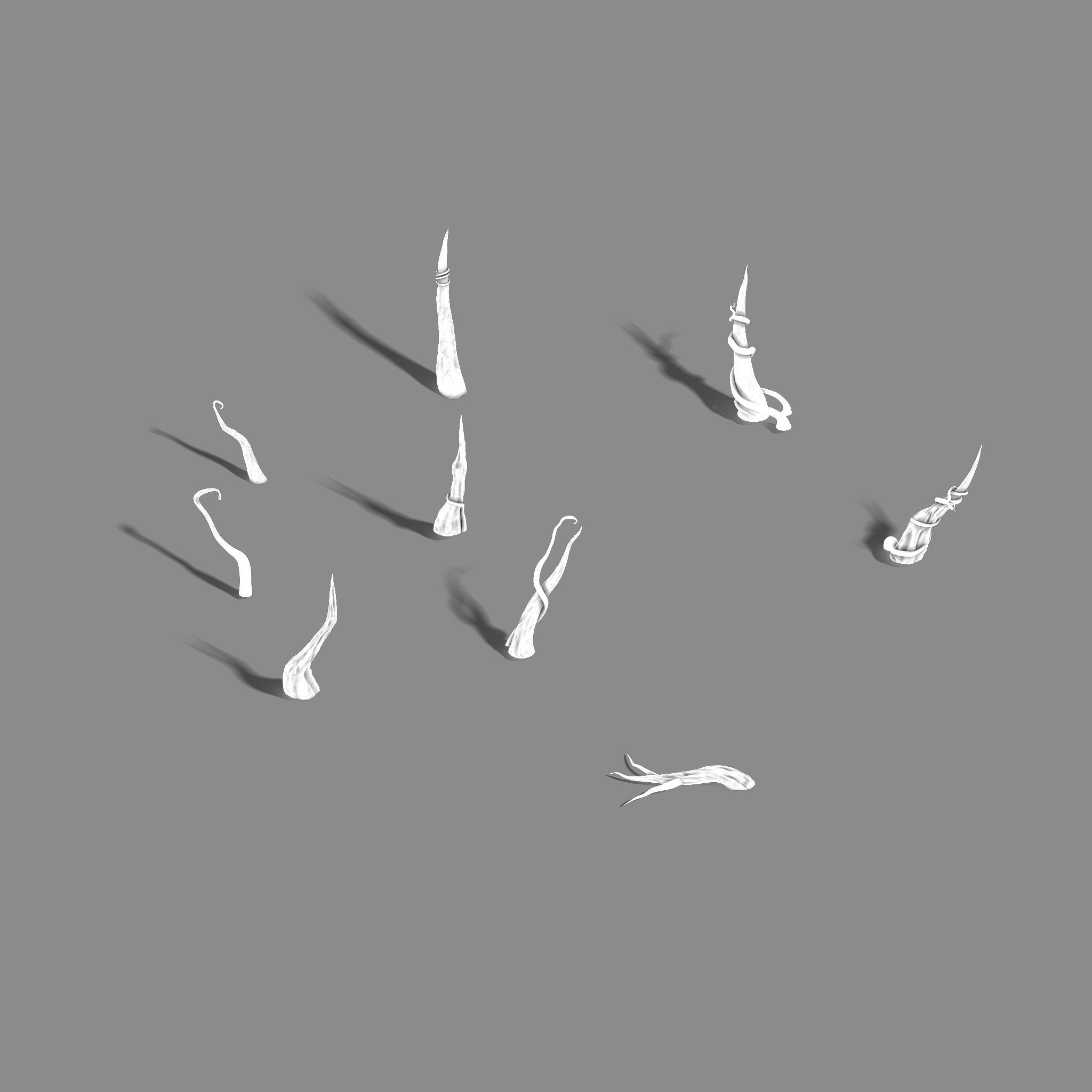 Death swamp - vines 112 3D model_1