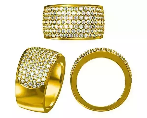 JCD Format Vintage style men ring jewellery jcd design