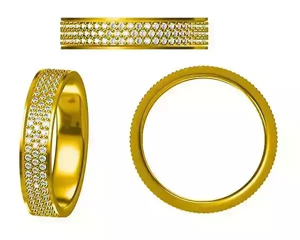 JCD Format Vintage style men ring jewellery files