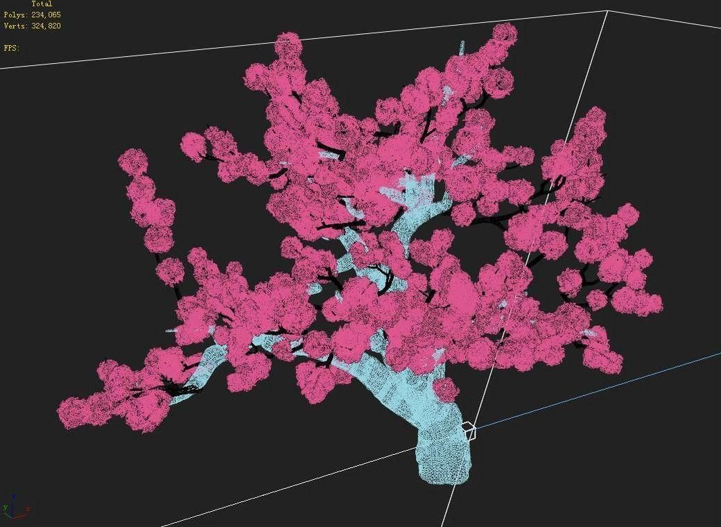 Material - Tree 04 3D model_7