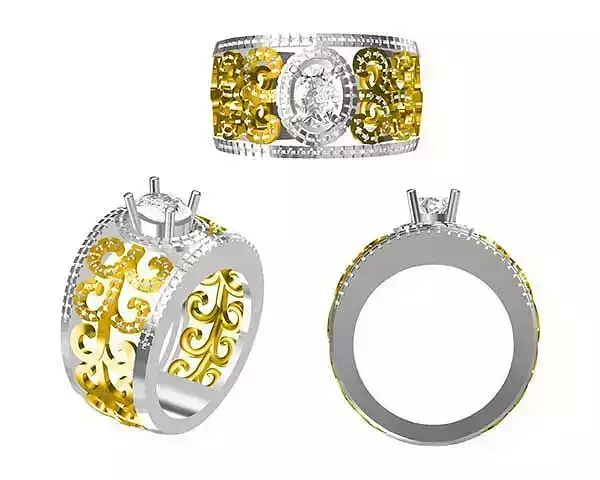 JCD Format Vintage men ring jewelry jcd institute