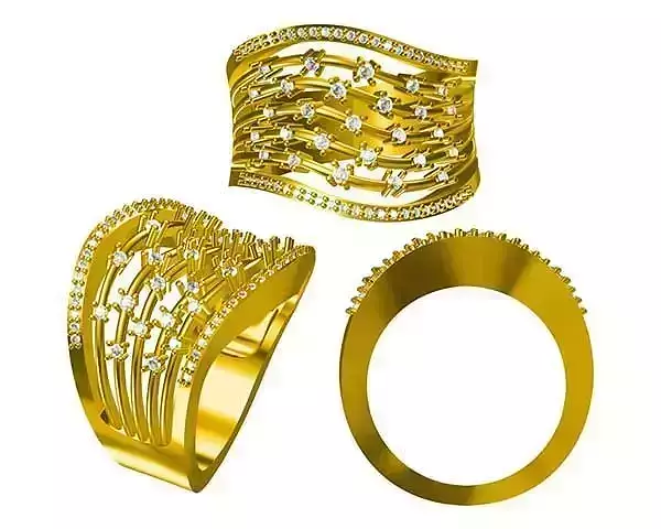 JCD Vintage men ring jewelry design