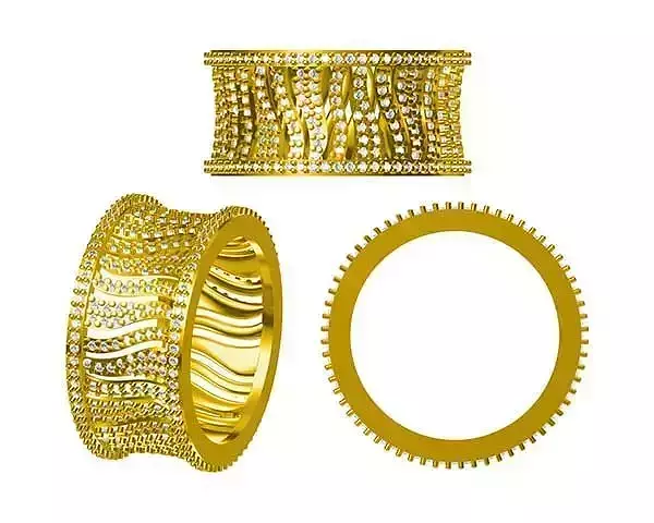 JCD Format Simple men ring jewelry jcd institute