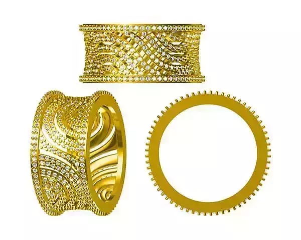 JCD Format Simple men ring jewellery files for sale download