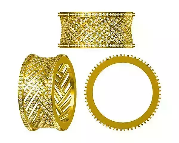 JCD Format Simple men ring jewellery design course