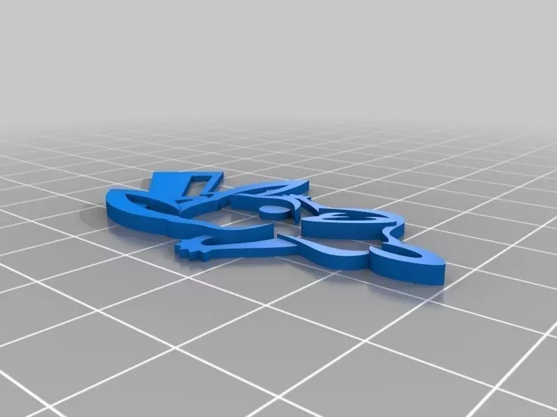 Pikachu Charm - 3DP Demo Free 3D print model