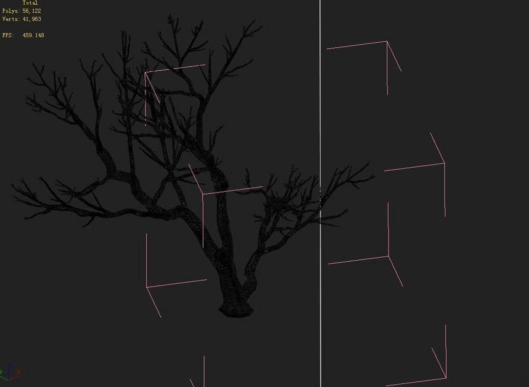 Explore the mountains - dead wood 07 3D model_2