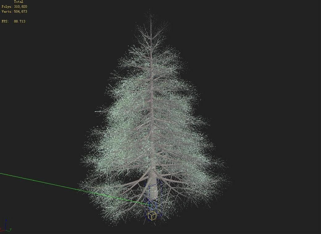 Tianyin Temple - Pine 01 3D model_5