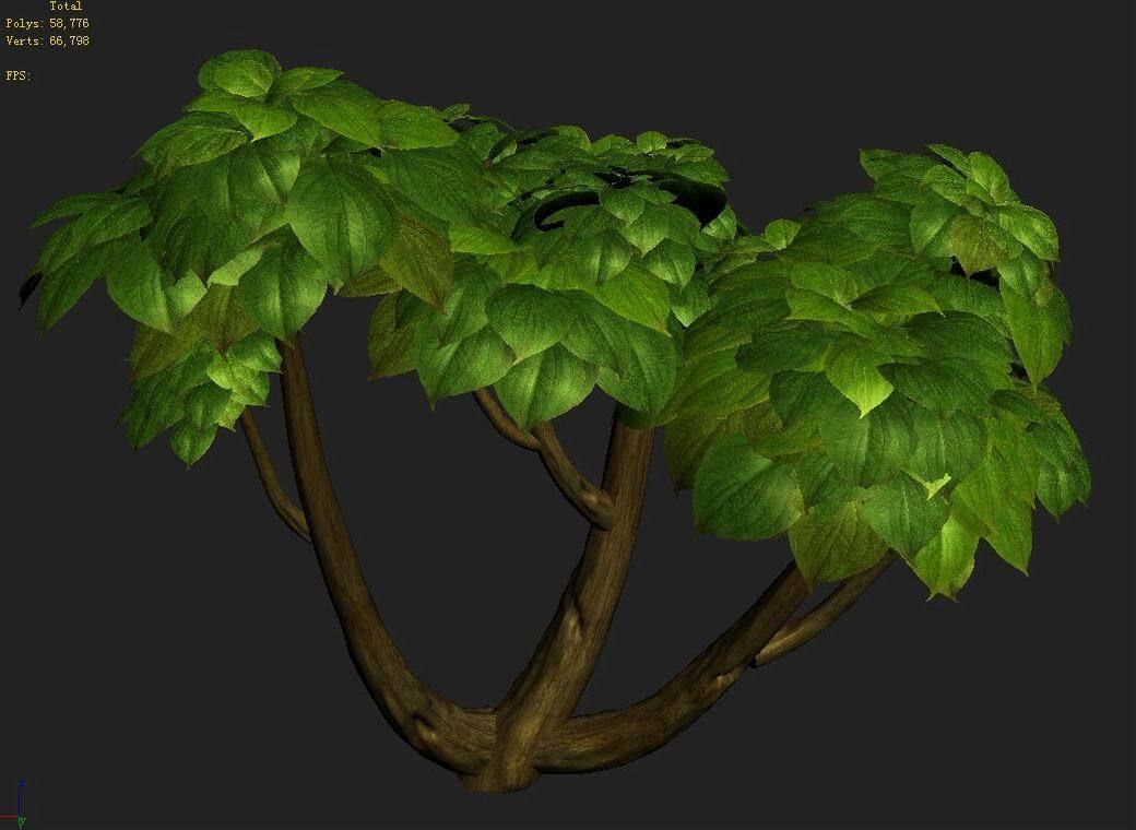 Tian Yin Temple - Plant 604 3D model_6