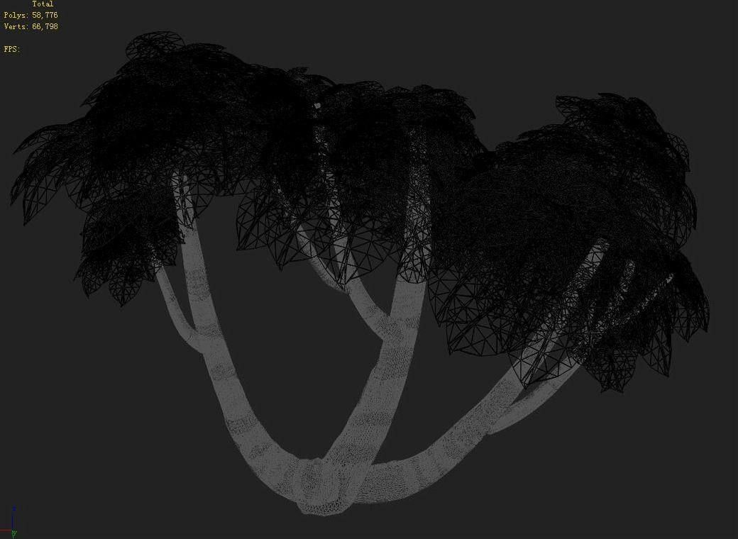 Tian Yin Temple - Plant 604 3D model_5