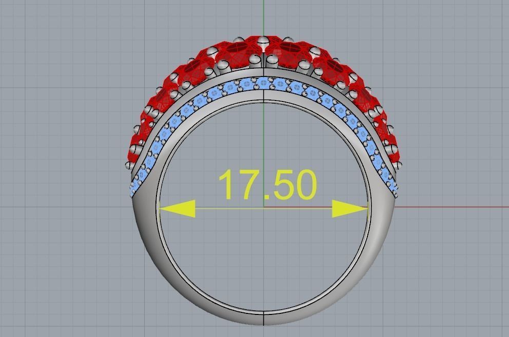M RINGS N70 3D print model_9