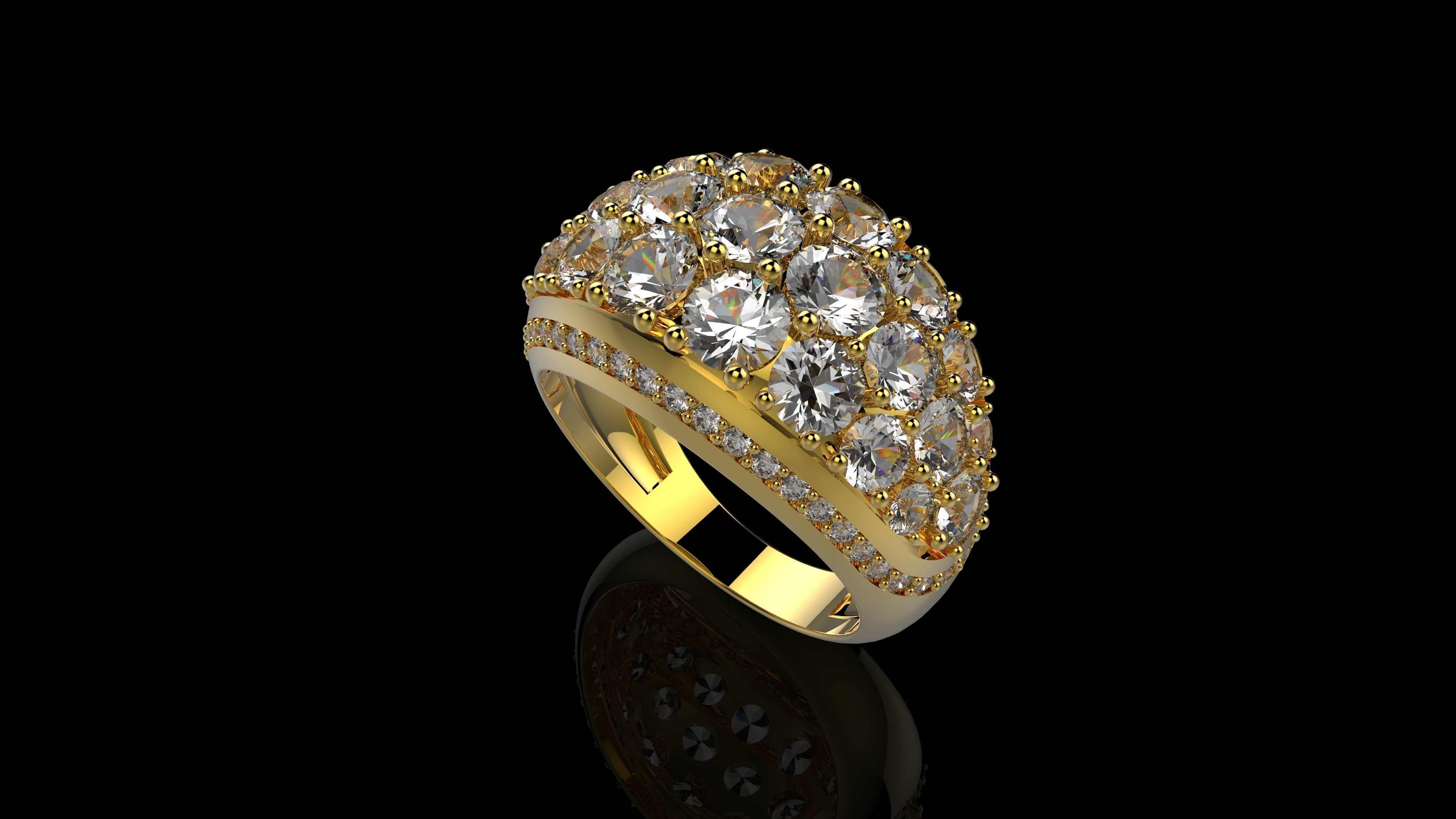 M RINGS N70 3D print model_2