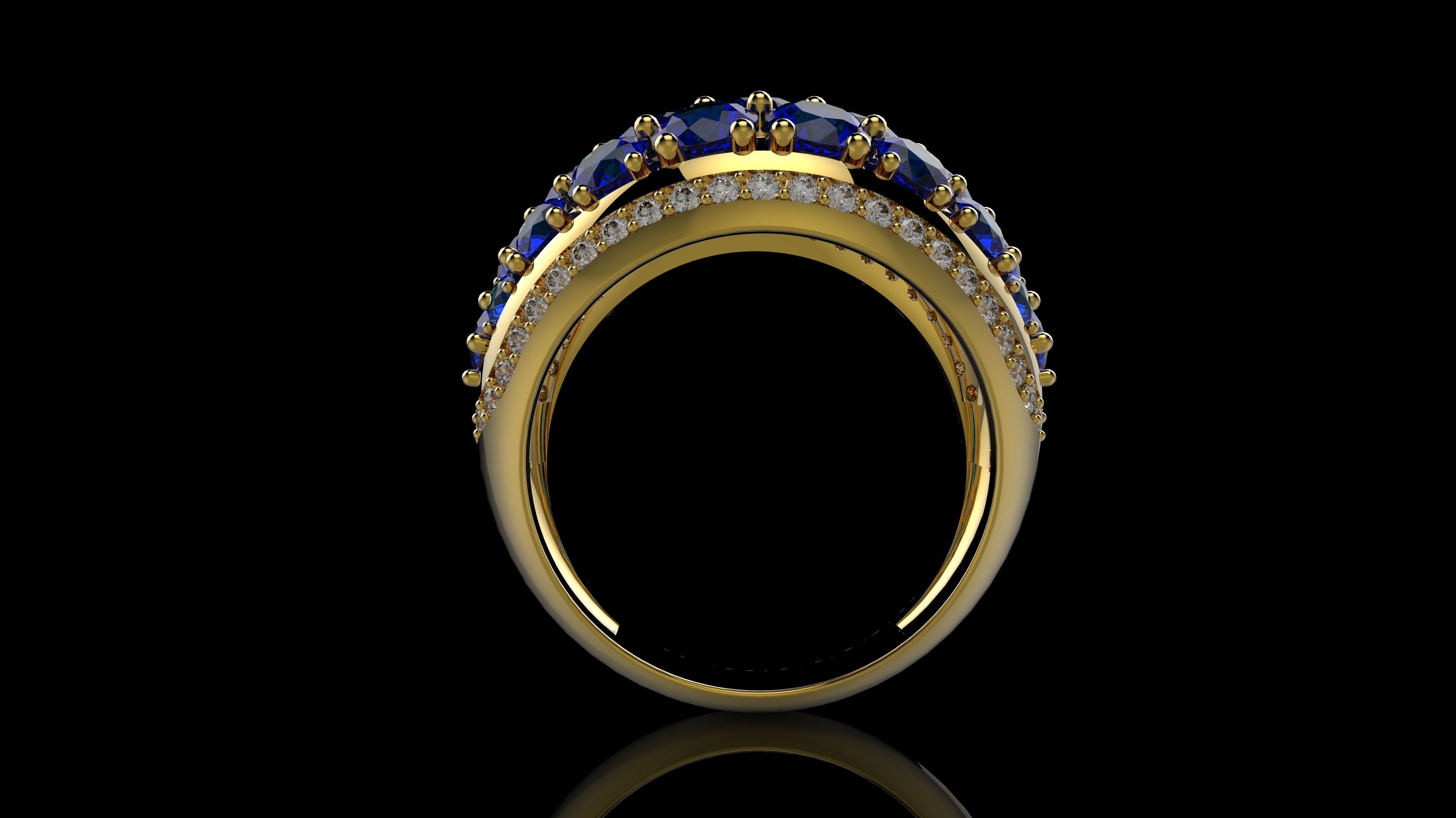 M RINGS N70 3D print model_4