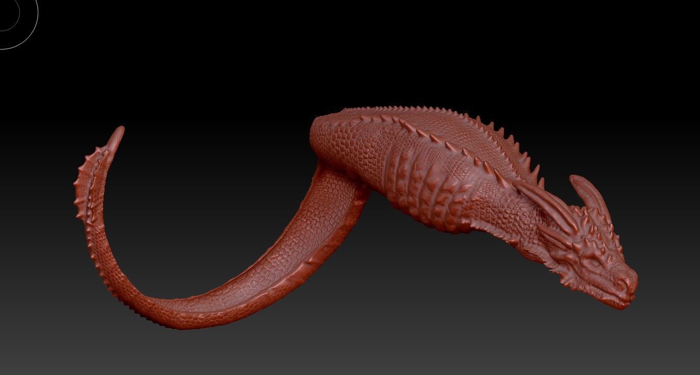 DRAGON GAME OF THRONES 3D model_4