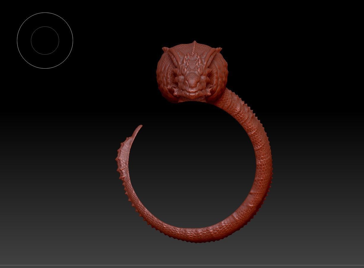 DRAGON GAME OF THRONES 3D model_5