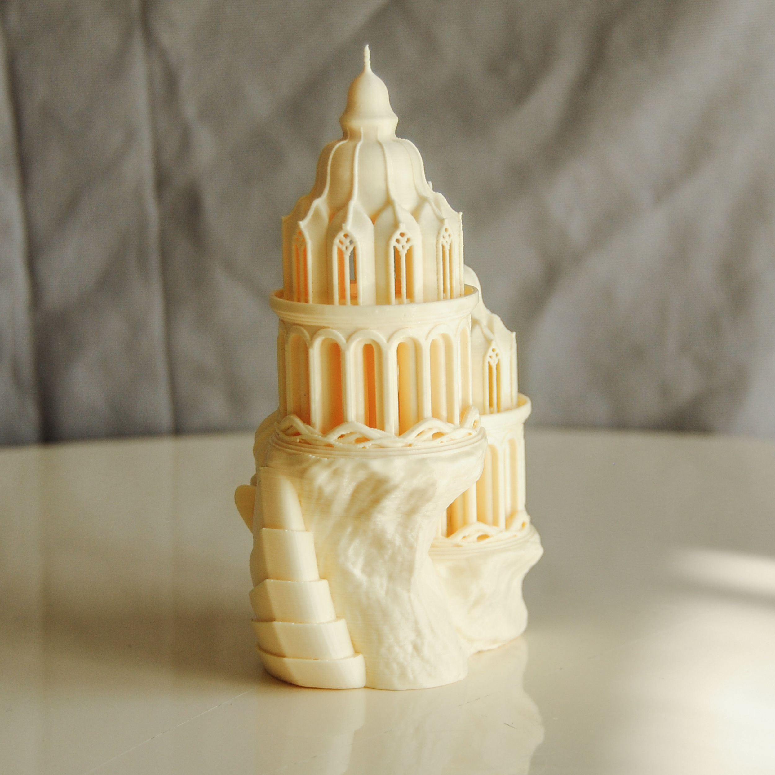 Elven High-Castle 3D print model_21