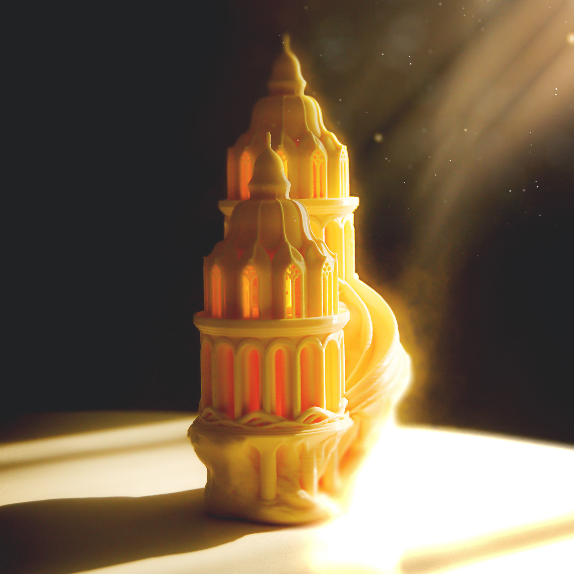 Elven High-Castle 3D print model_1