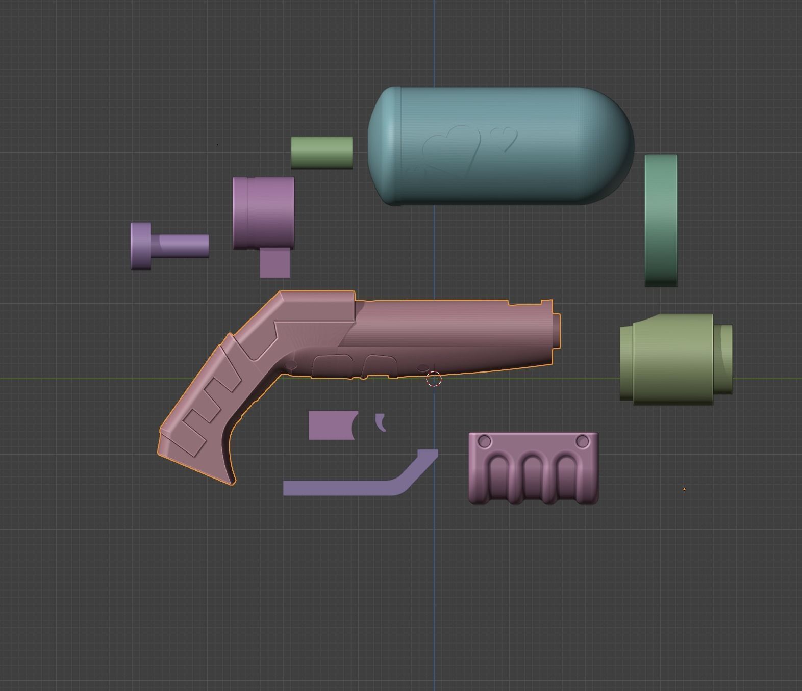 miss fortune pool party  3D print model_2