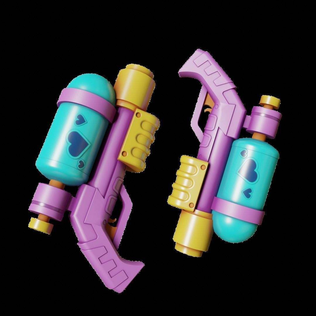 miss fortune pool party  3D print model_4