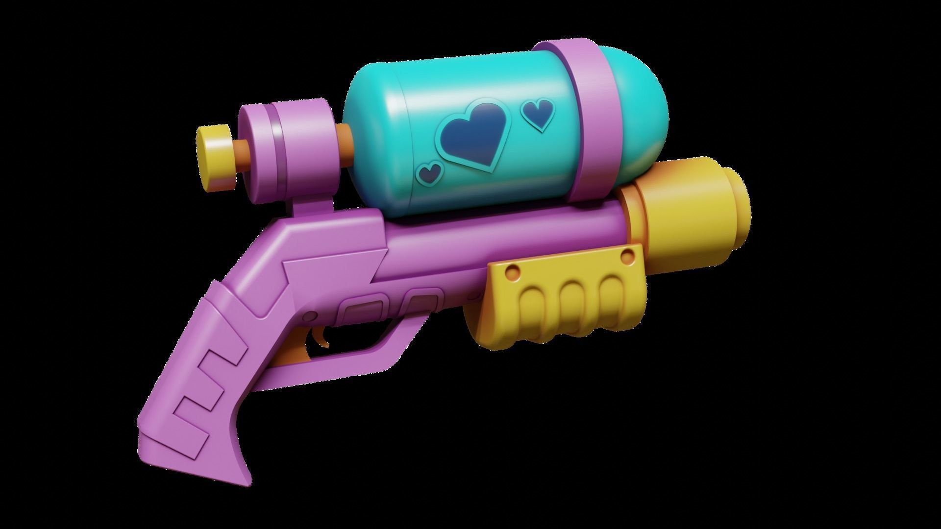 miss fortune pool party  3D print model_6