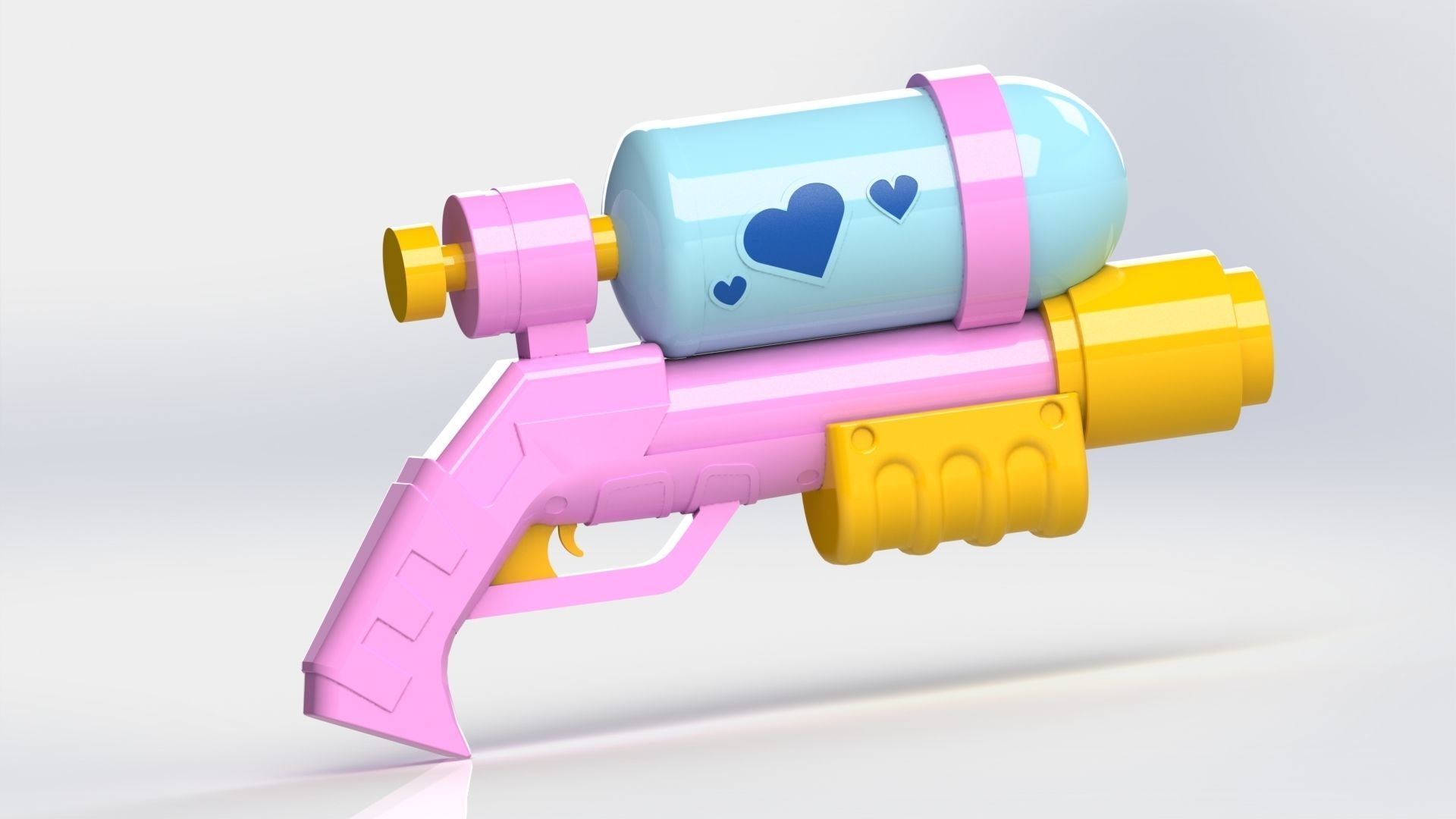 miss fortune pool party  3D print model_5