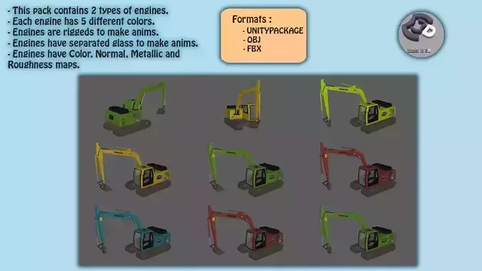 Diggers honda excavator