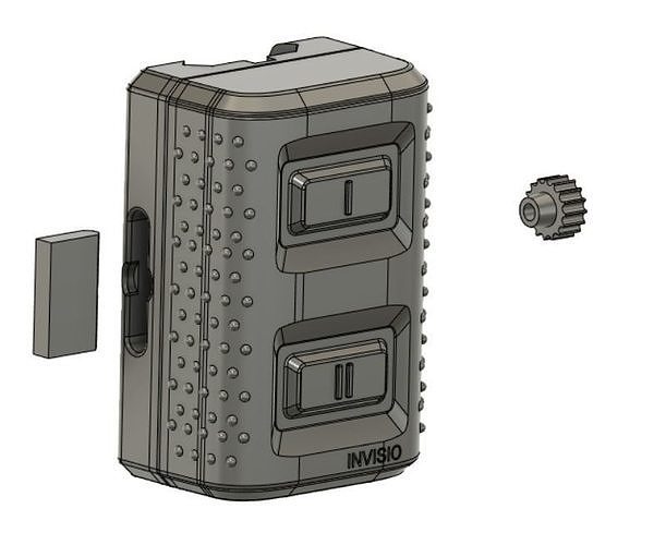 Replica Invisio M80 Dummy 3D print model