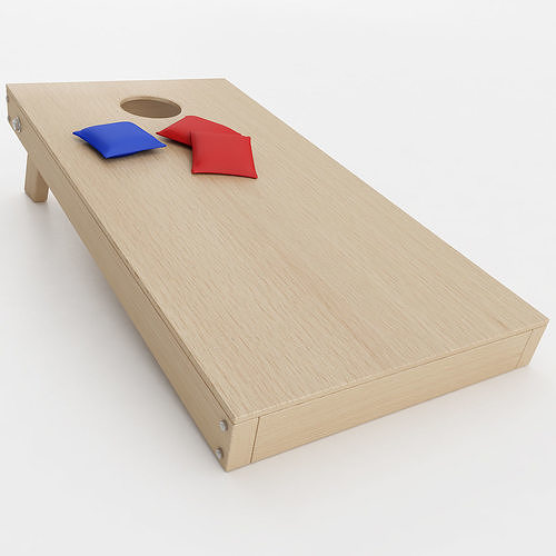 Cornhole Game 3D model