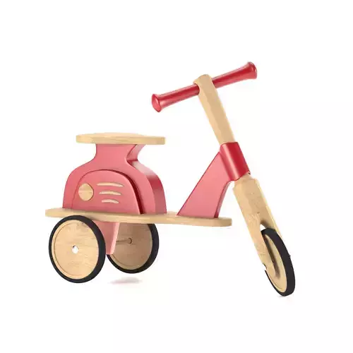 children bicycle red