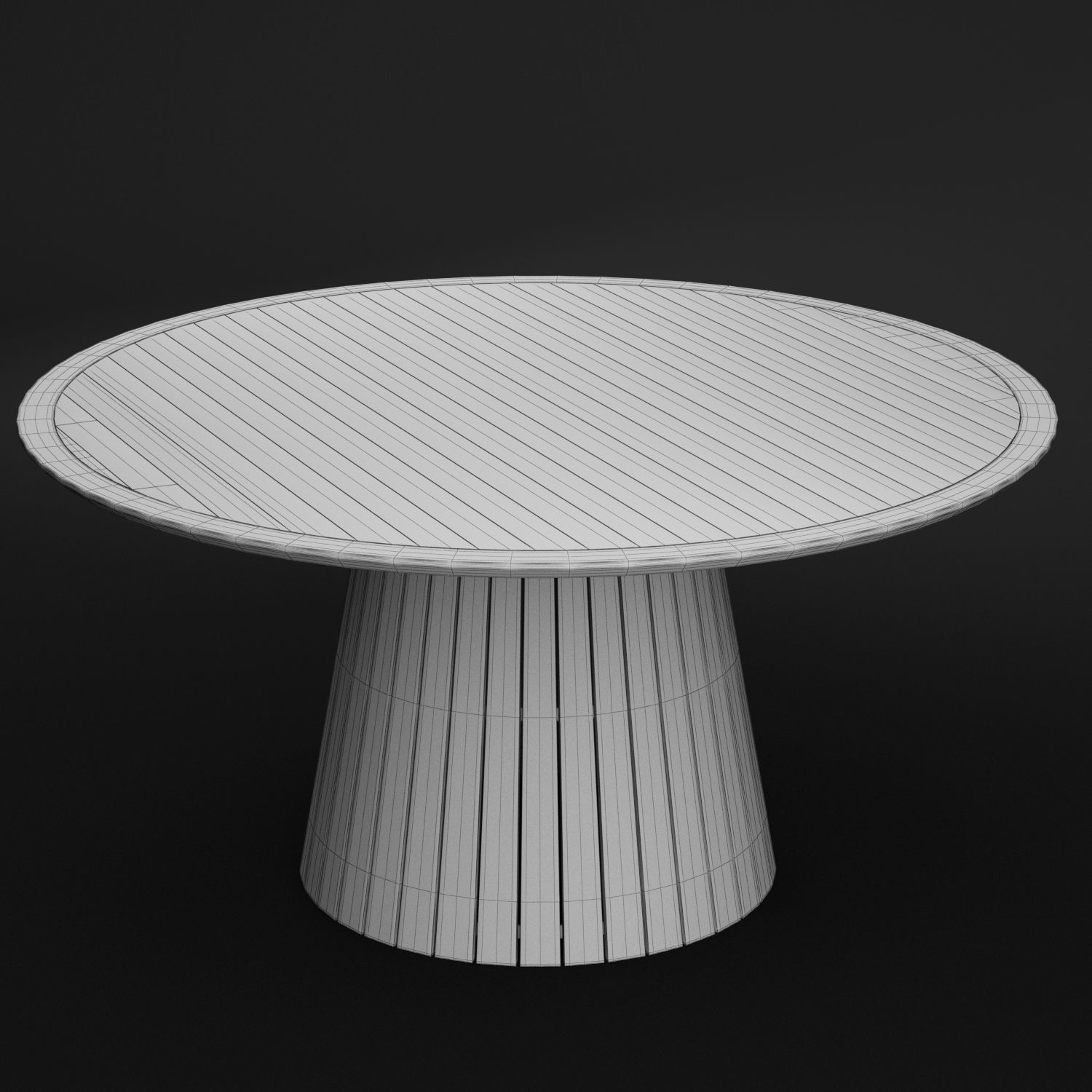 WHIRL Round Outside table  3D model_4