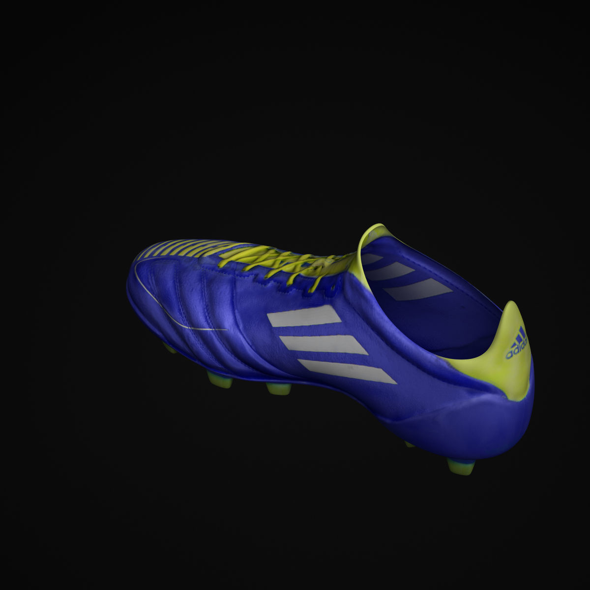 Adidas F50 adizero Cleats Low-poly 3D model_16