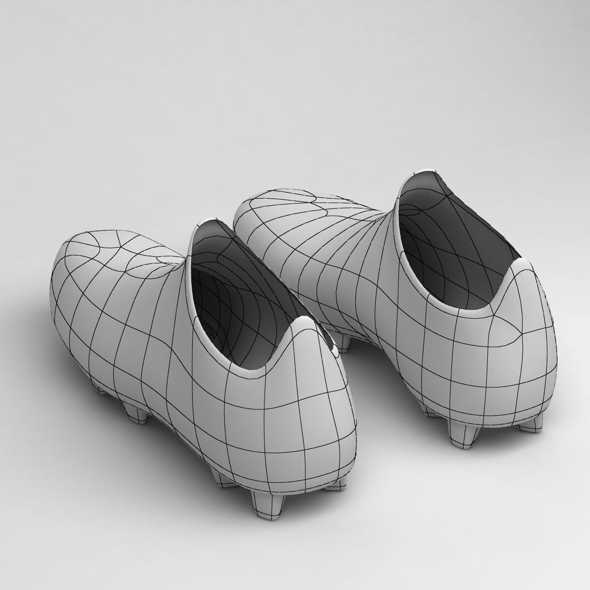 Adidas F50 adizero Cleats Low-poly 3D model_7