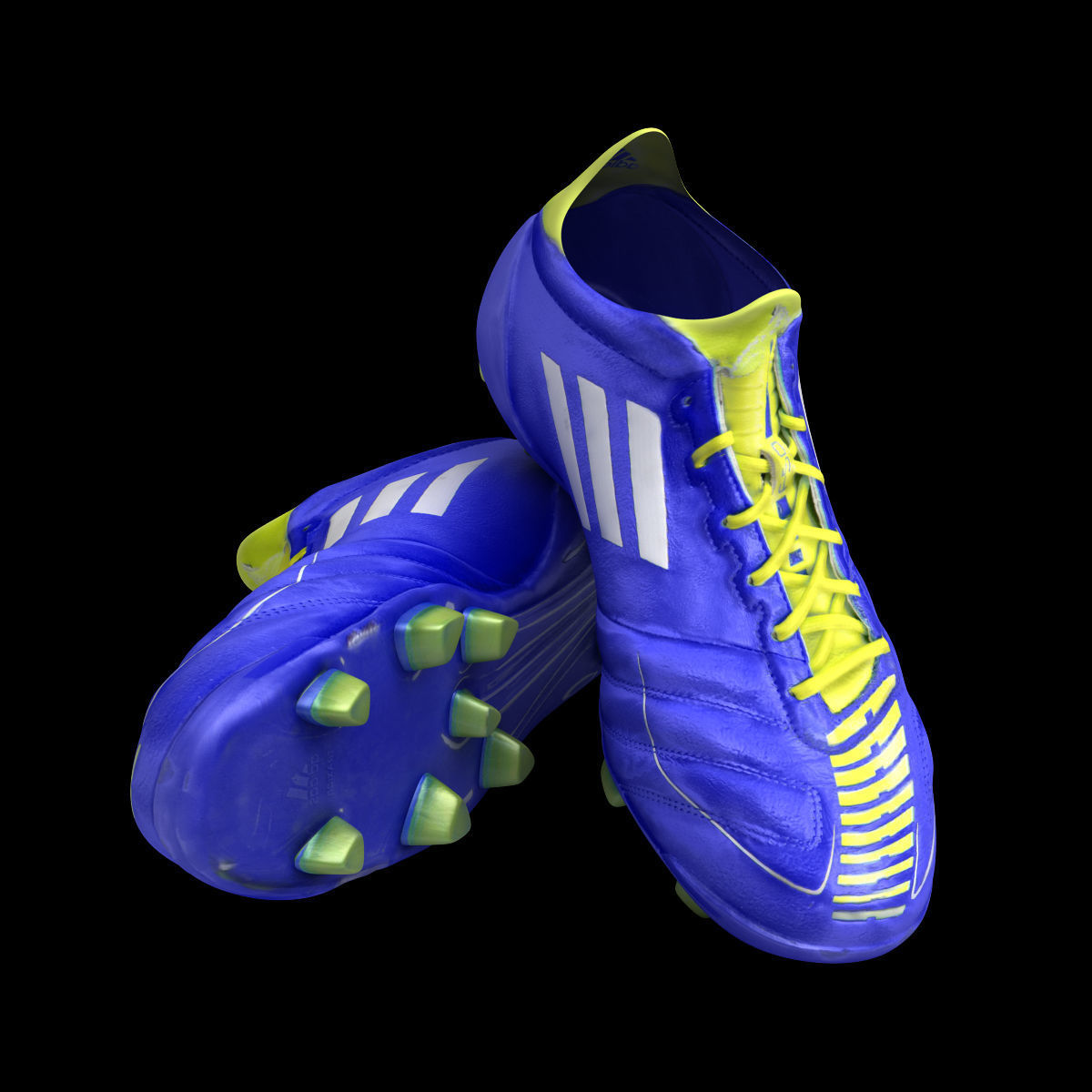 Adidas F50 adizero Cleats Low-poly 3D model_1