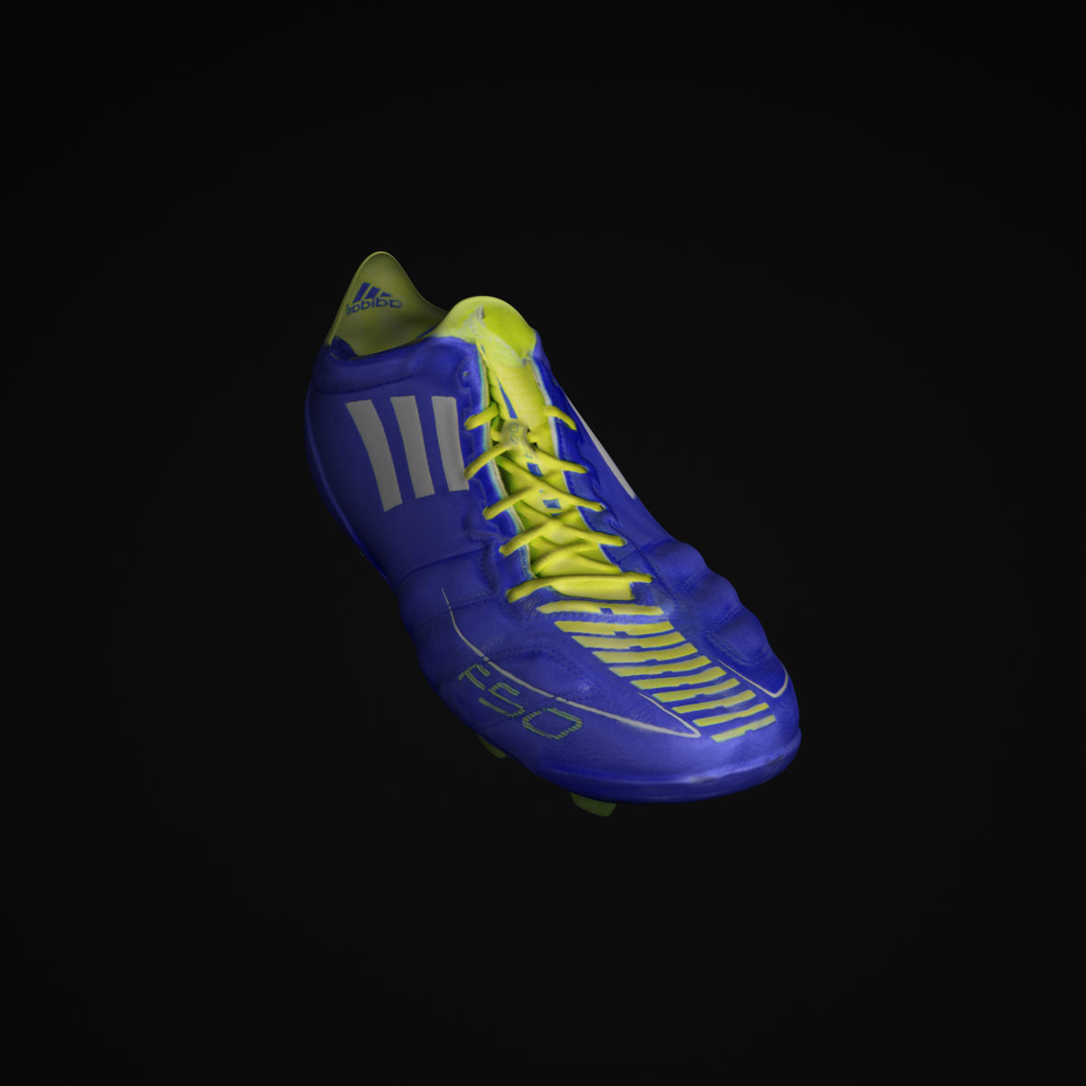 Adidas F50 adizero Cleats Low-poly 3D model_9