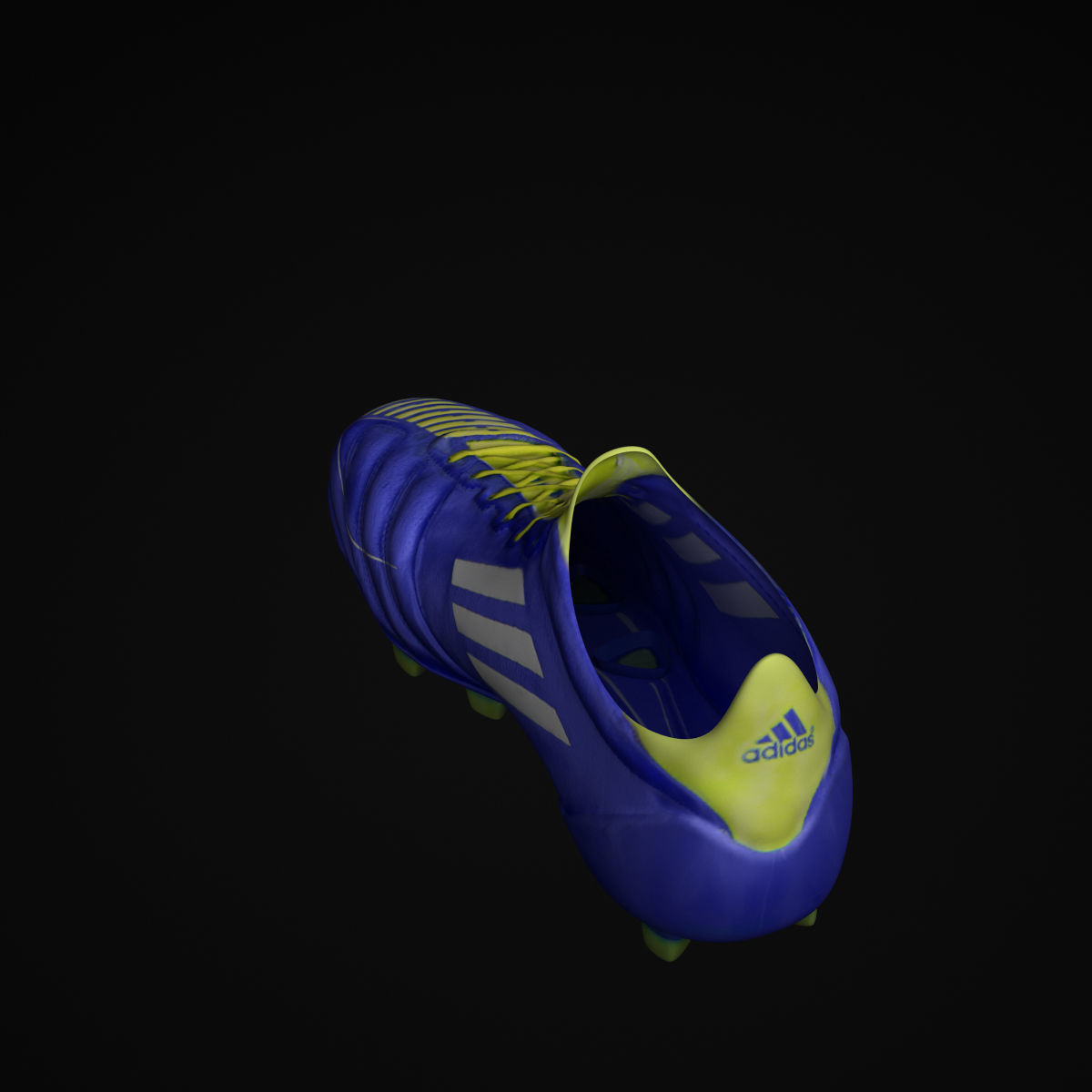 Adidas F50 adizero Cleats Low-poly 3D model_15