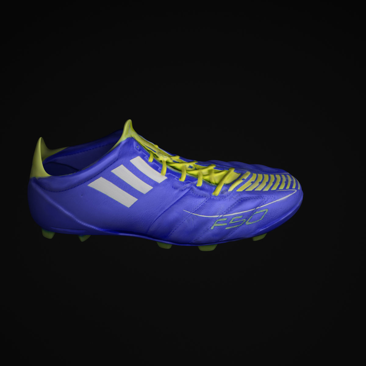 Adidas F50 adizero Cleats Low-poly 3D model_11