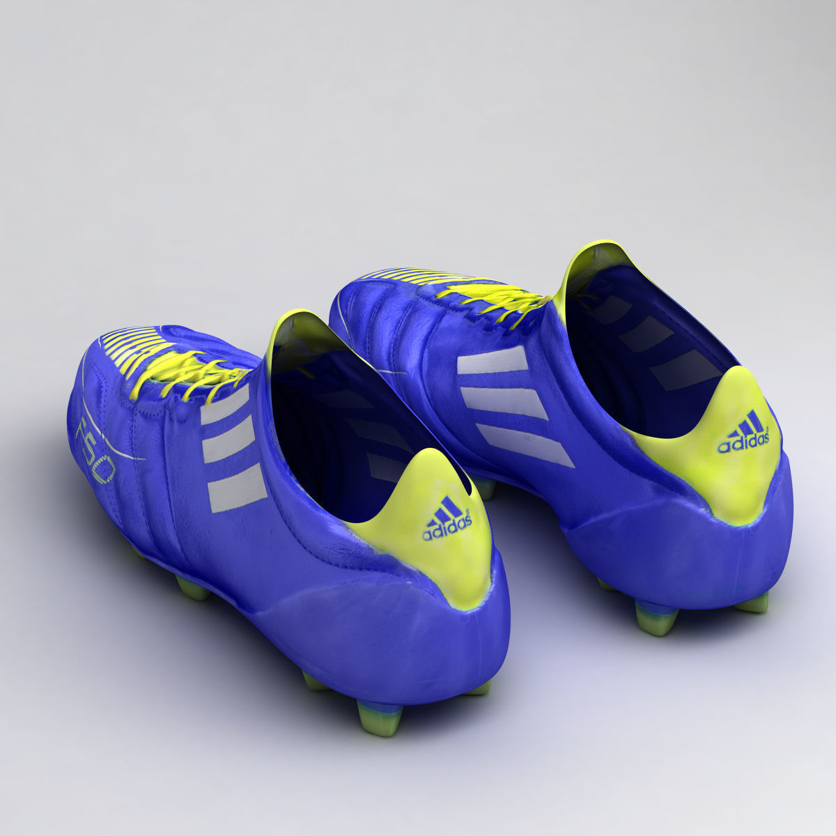 Adidas F50 adizero Cleats Low-poly 3D model_3