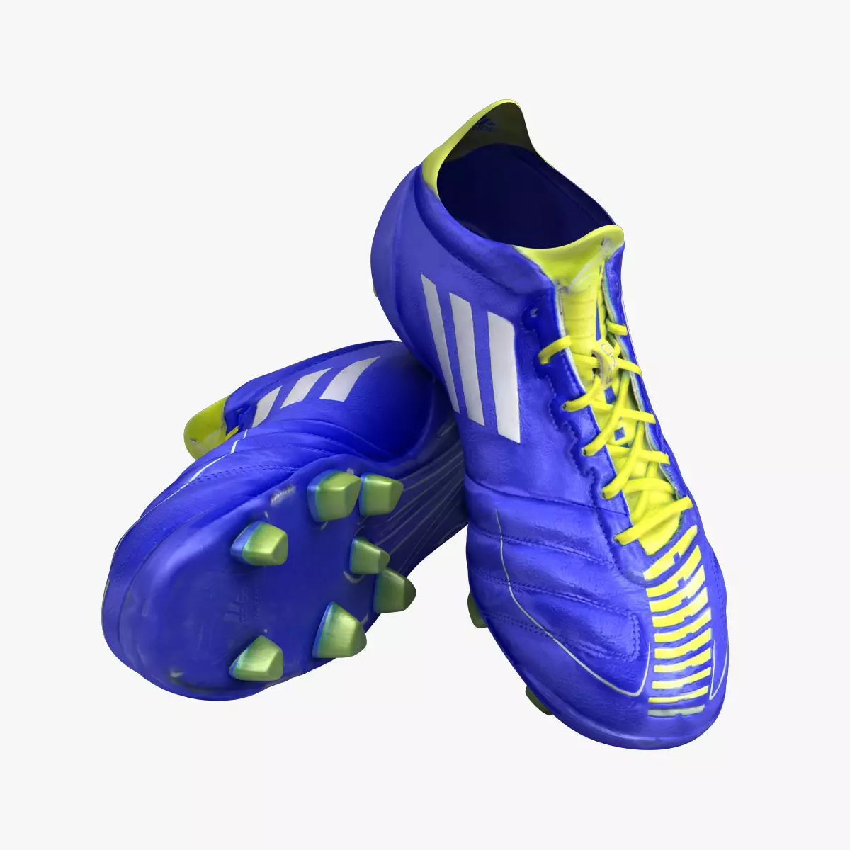 Adidas F50 adizero Cleats Low-poly 3D model_0