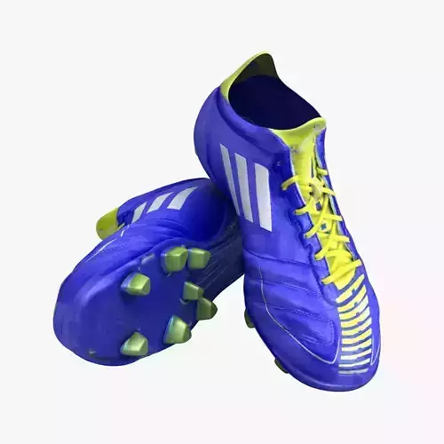Adidas F50 adizero Cleats Low-poly 3D model