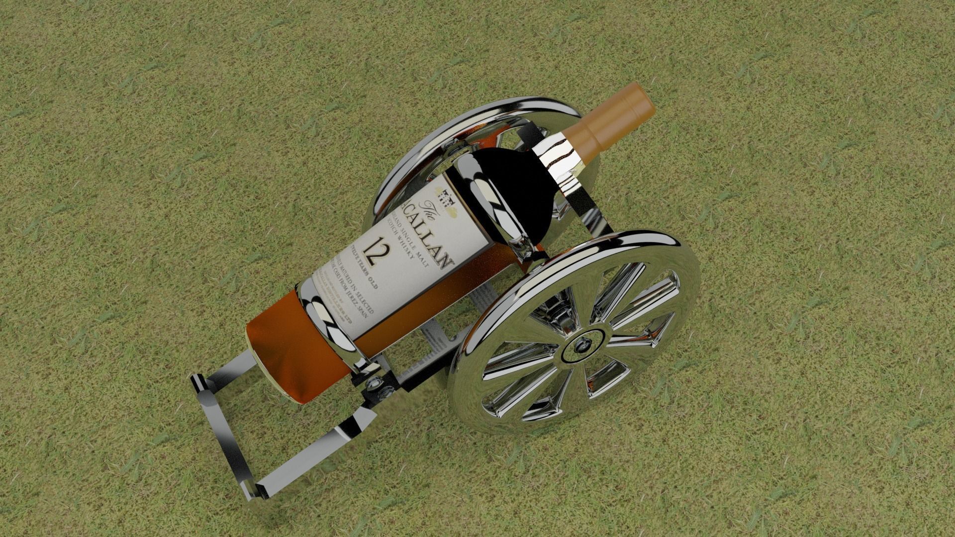 Bottle Holder 3D print model_7