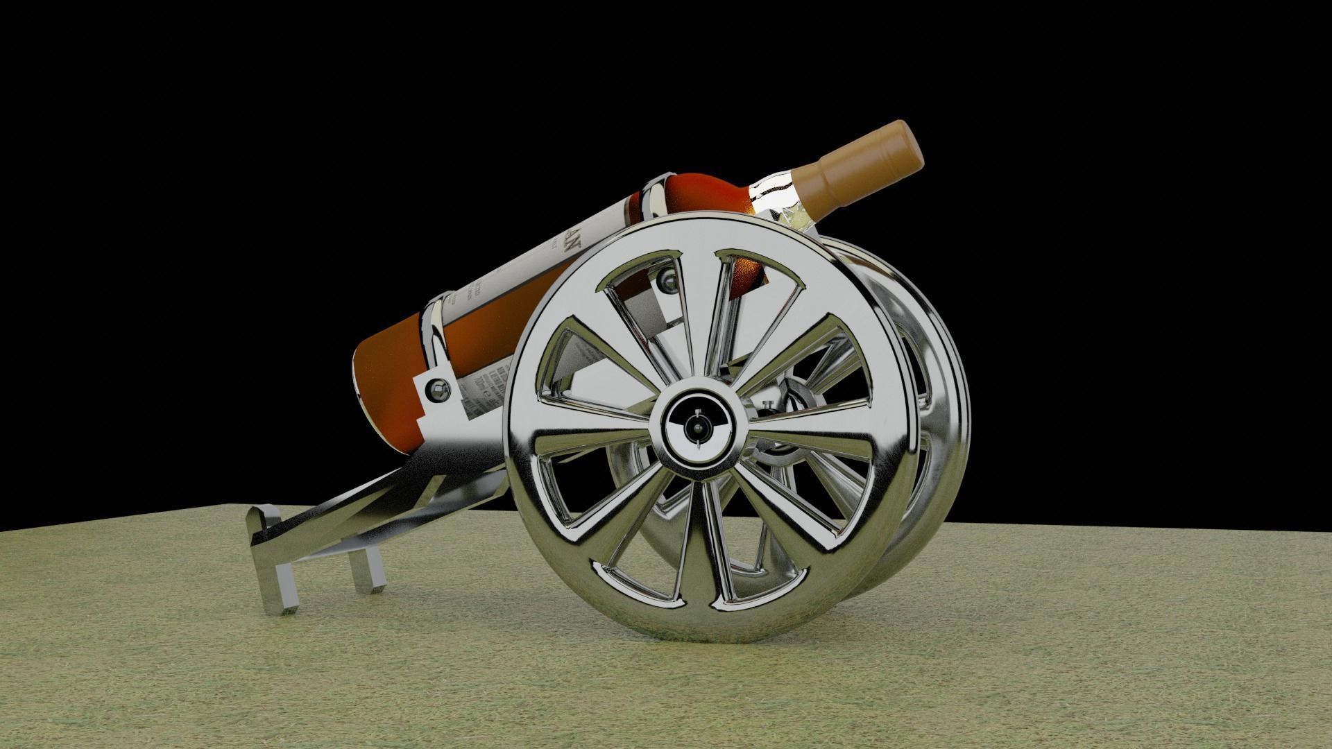 Bottle Holder 3D print model_4